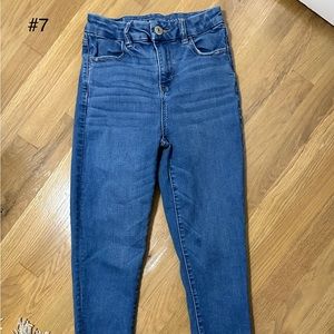 AE JEANS CURVY HI-RISE JEGGING